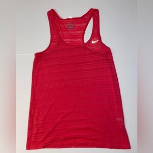 Nike Dri-Fit Racerback Tank Top Red